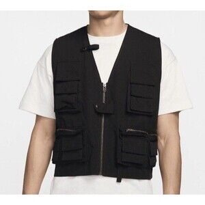 Men’s Nike Life Utility Gilet/Vest (Black) FN3214-010 Size XXL MSRP $175